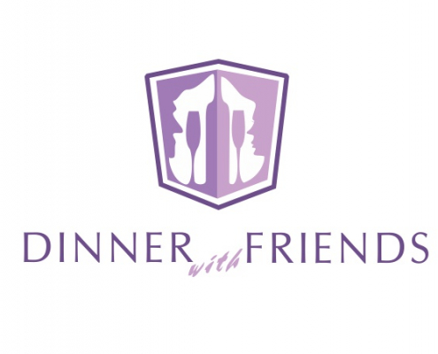 Portland Logo Design for Dinner with Friends. Dating at Restaurant.