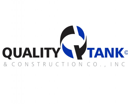 Portland Logo Design for Quality Tank & Construction Co. Construction, Industrial Logo Design