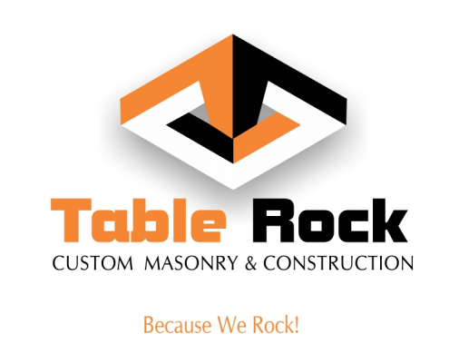 Portland Logo Design for Table Rock Custom Masonry & Construction Company